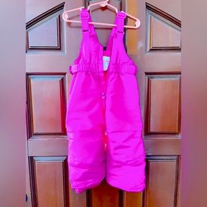 Fuchsia girls snow suit